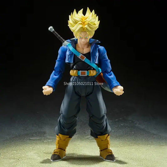 Anime Dragon Ball Z Figures Shf Super Saiyan Trunks Action Figure